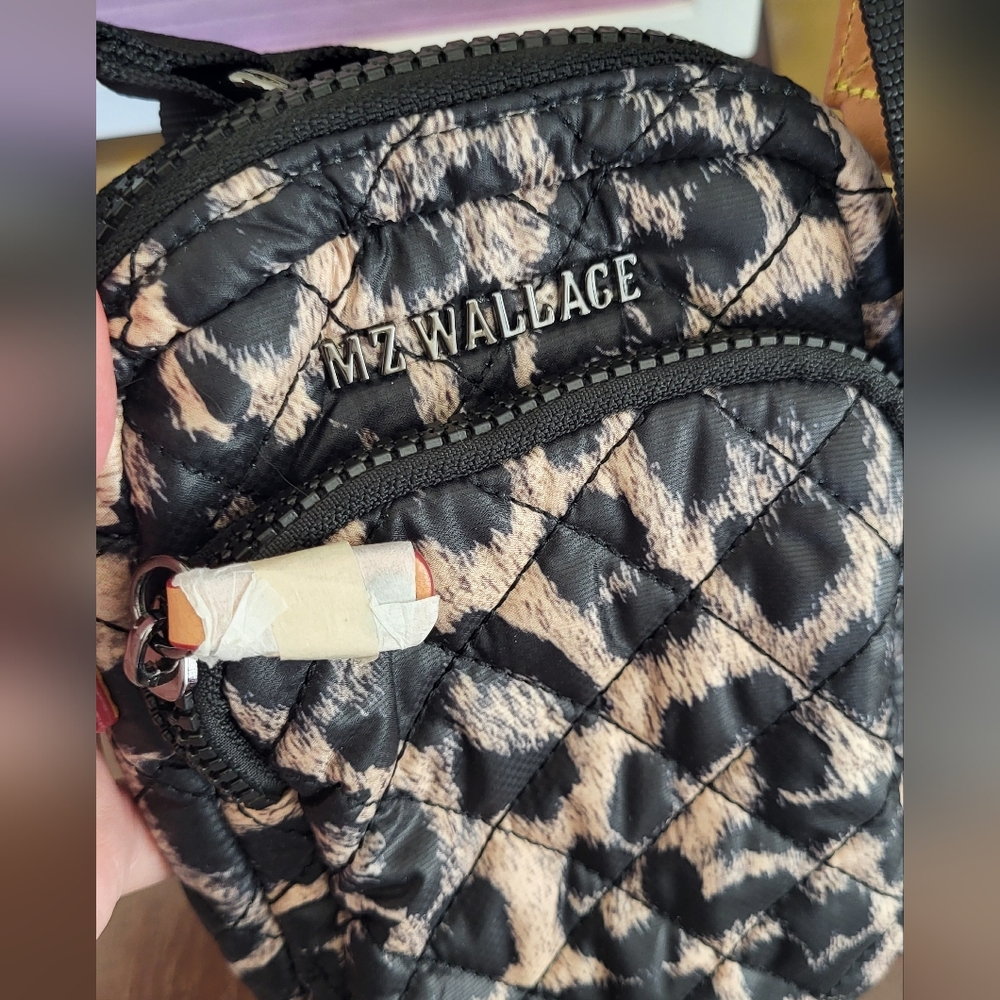 New MZ Wallace Animal Print Crossbody Bag - Picture 3 of 4